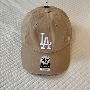 NWT ‘47 Brand Tan LA Cap